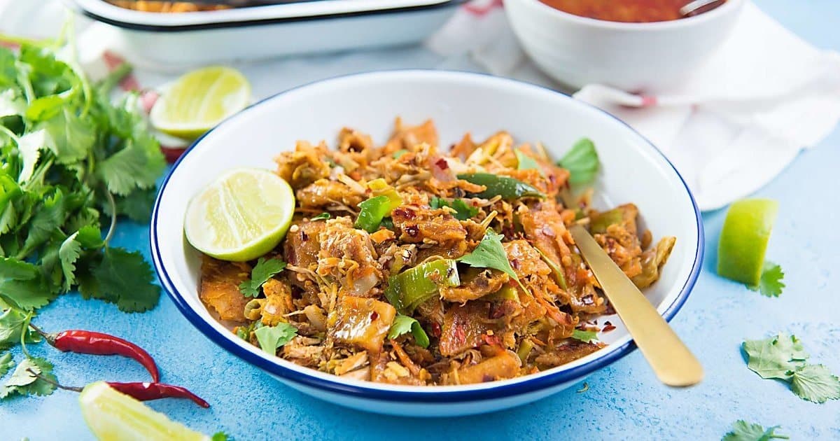 Chicken Kottu in Sri Lanka