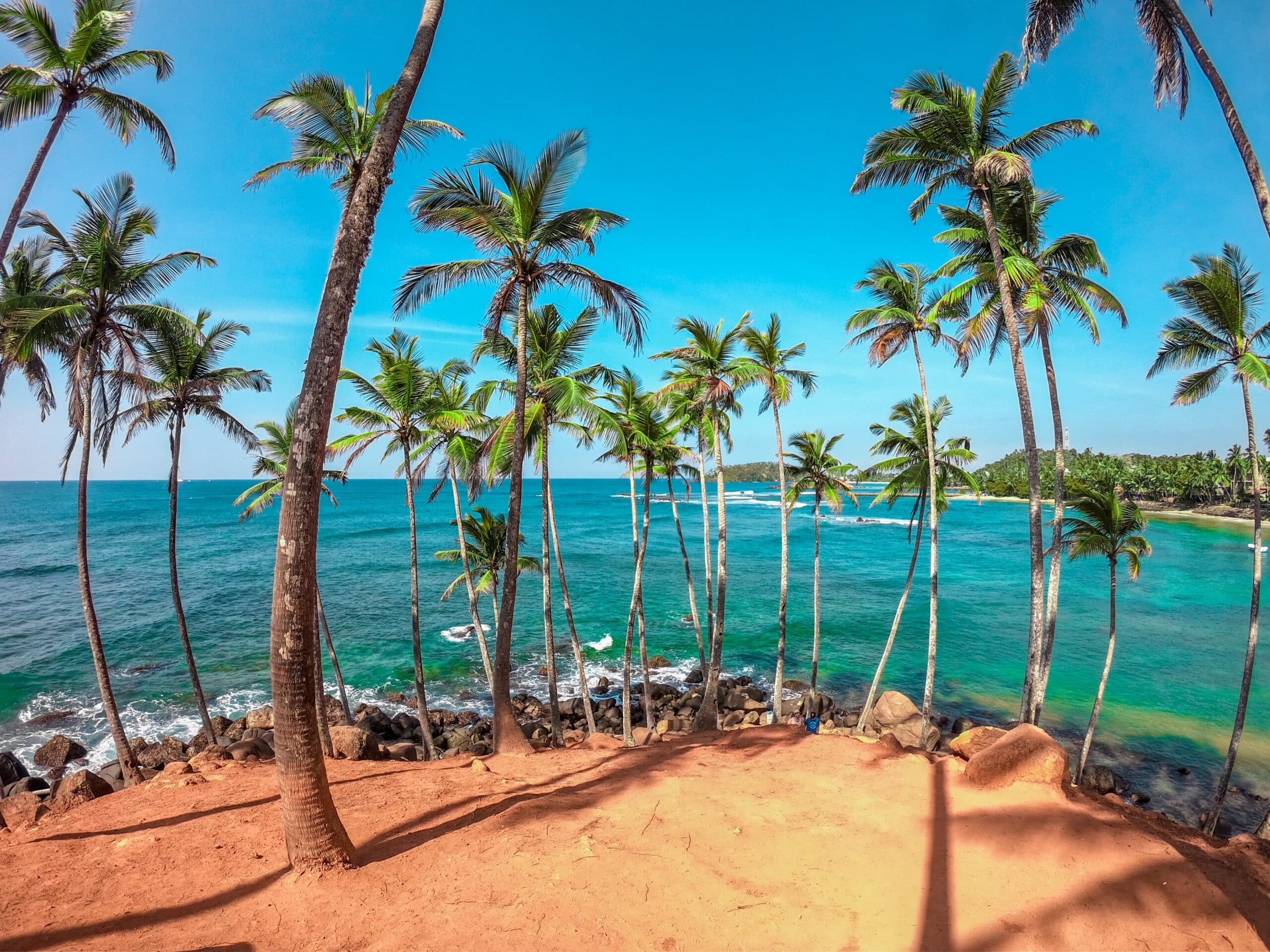 Mirissa, Beach in Sri Lanka