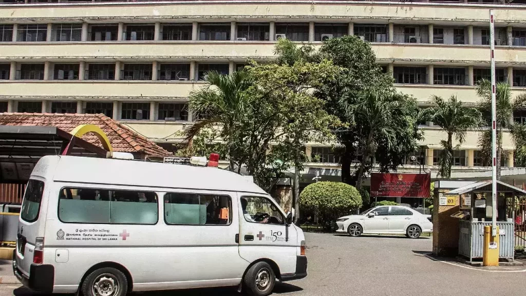 Colombo National Hospital in sri Lanka